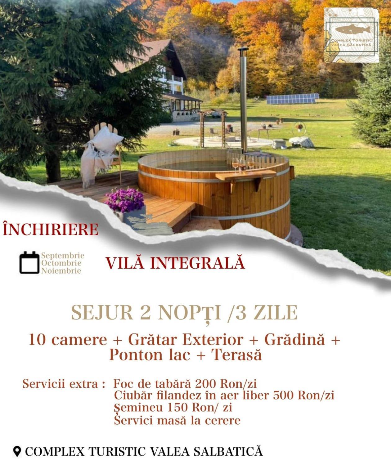 ホテル Valea Salbatica Sinca Noua エクステリア 写真